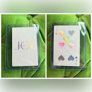 Dior Joy Holographic Card 7 of Hearts